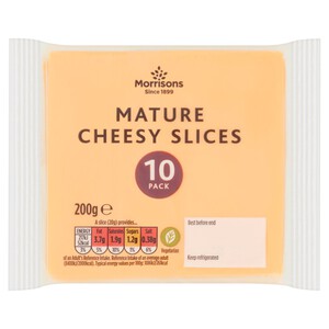 Morrisons Mature Cheese Slices